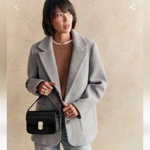 Sézane Gray Blazer